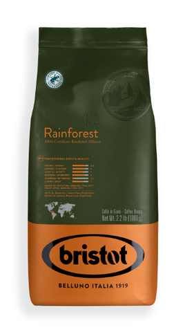 Bristot Coffee Beans - Rainforest Alliance